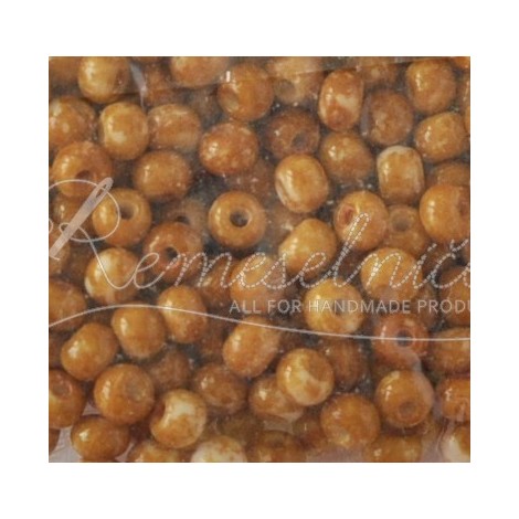 rokail velkosť 3mm zlato biela