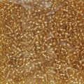 rokail velkosť 1,7mm priesvitná zlatá