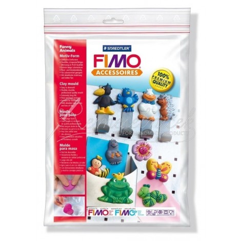 FIMO silikonová forma "Funny animals"