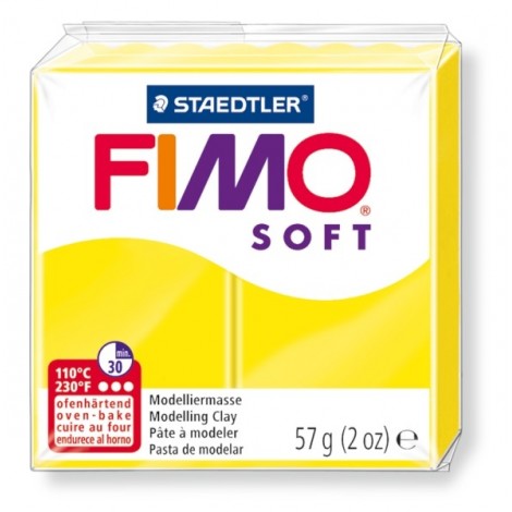 FIMO soft žltá 57g
