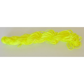 nylonová šnúrka 2mm žltá neonová