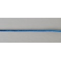 šnurka sutaška 3mm modrá lesklá