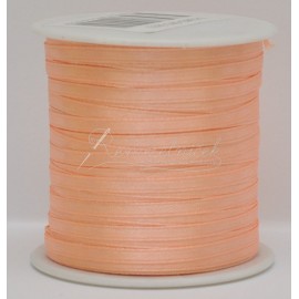 satenová stuha 3mm oranžová, 5metrov