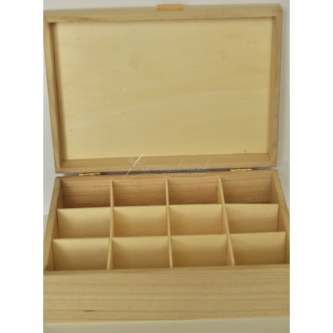 krabička 12 priehradok (255x185x90)