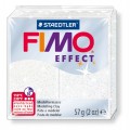 FIMO efekt biela s trblietkami 57g