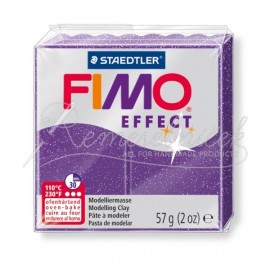 FIMO efect fialová s trblietkami 57g