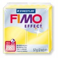 FIMO efekt transparentná žltá 57g