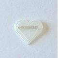 plastivy odznak srdce 45mm
