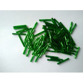 Sklenené tyčinky zelené 20mm