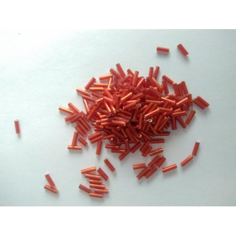Sklenené tyčinky cervene 6mm