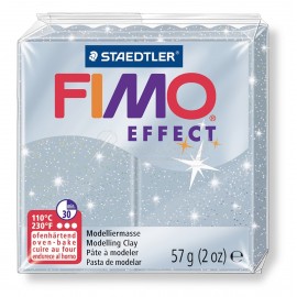 FIMO efect lila strieborna 57g