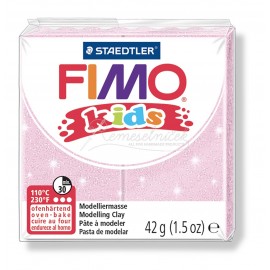 FIMO kids perletova ružová 42g