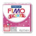 FIMO kids ružová s trblietkami 42g