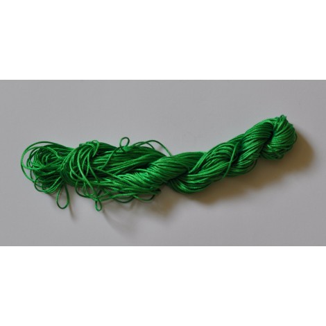nylonová šnúrka 1mm zelená