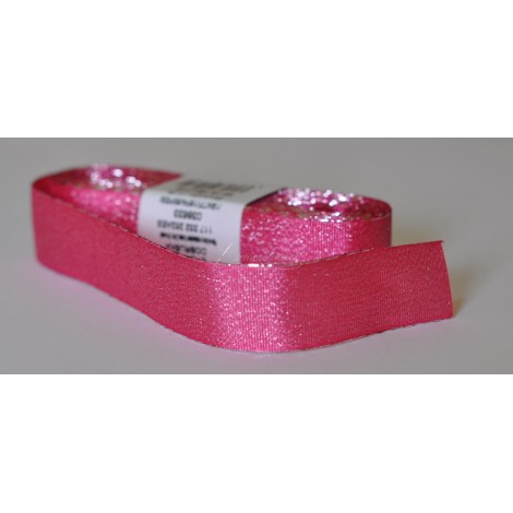ozdobná stuha adjustačná 25mm rúžová